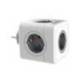REGLETA Q-CONNECT DE CUBO ENCHUFE MULTIPLE POWER CUBE 5 EN 1 DIRECTO A PARED 5 TOMAS DE CORRIENTE 75X75X112MM