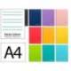 CUADERNO ESPIRAL LIDERPAPEL DIN A4 WITTY TAPA DURA 80H 90GR RAYADO MONTESSORI 3,5MM COLORES SURTIDOS