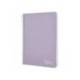 CUADERNO ESPIRAL LIDERPAPEL DIN A4 WITTY TAPA DURA 80H 90GR CUADRO 4MM CON MARGEN COLOR VIOLETA