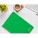 CUADERNO ESPIRAL LIDERPAPEL DIN A4 WITTY TAPA DURA 80H 90GR CUADRO 4MM CON MARGEN COLOR VERDE