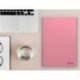 CUADERNO ESPIRAL LIDERPAPEL DIN A4 SMART TAPA BLANDA 80H 75GR CUADRO 4MM CON MARGEN COLOR ROSA