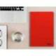 CUADERNO ESPIRAL LIDERPAPEL DIN A4 SMART TAPA BLANDA 80H 75GR CUADRO 4MM CON MARGEN COLOR ROJO