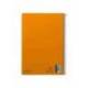CUADERNO ESPIRAL LIDERPAPEL DIN A4 SMART TAPA BLANDA 80H 75GR CUADRO 4MM CON MARGEN COLOR NARANJA