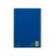 CUADERNO ESPIRAL LIDERPAPEL DIN A4 SMART TAPA BLANDA 80H 75GR CUADRO 4MM CON MARGEN COLOR AZUL OSCURO