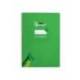 CUADERNO ESPIRAL LIDERPAPEL DIN A4 PAUTAGUIA TAPA DURA 80H 90 GR CUADRO PAUTADO 4MM COLOR VERDE