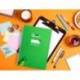 CUADERNO ESPIRAL LIDERPAPEL DI N A4 PAUTAGUIA TAPA BLANDA 80H 75 GR CUADRO PAUTADO 5MM COLOR VERDE