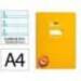CUADERNO ESPIRAL LIDERPAPEL DI N A4 PAUTAGUIA TAPA BLANDA 80H 75 GR CUADRO PAUTADO 5MM COLOR AMARILLO