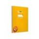 CUADERNO ESPIRAL LIDERPAPEL DI N A4 PAUTAGUIA TAPA BLANDA 80H 75 GR CUADRO PAUTADO 5MM COLOR AMARILLO