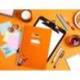 CUADERNO ESPIRAL LIDERPAPEL DI N A4 PAUTAGUIA TAPA BLANDA 80H 75 GR CUADRO PAUTADO 4MM COLOR NARANJA