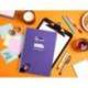 CUADERNO ESPIRAL LIDERPAPEL DI N A4 PAUTAGUIA TAPA BLANDA 80H 75 GR CUADRO PAUTADO 4MM COLOR LILA