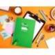 CUADERNO ESPIRAL LIDERPAPEL DI N A4 PAUTAGUIA TAPA BLANDA 80H 75 GR CUADRO PAUTADO 2,5MM COLOR VERDE
