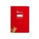 CUADERNO ESPIRAL LIDERPAPEL DI N A4 PAUTAGUIA TAPA BLANDA 80H 75 GR CUADRO PAUTADO 2,5MM COLOR ROJO