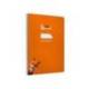 CUADERNO ESPIRAL LIDERPAPEL DI N A4 PAUTAGUIA TAPA BLANDA 80H 75 GR CUADRO PAUTADO 2,5MM COLOR NARANJA