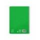 CUADERNO ESPIRAL LIDERPAPEL DI N A5 PAUTAGUIA TAPA DURA 80H 90 GR CUADRO PAUTADO 5MM COLOR VERDE