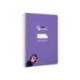 CUADERNO ESPIRAL LIDERPAPEL DI N A5 PAUTAGUIA TAPA DURA 80H 90 GR CUADRO PAUTADO 5MM COLOR LILA