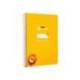 CUADERNO ESPIRAL LIDERPAPEL DI N A5 PAUTAGUIA TAPA DURA 80H 90 GR CUADRO PAUTADO 5MM COLOR AMARILLO