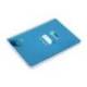 CUADERNO ESPIRAL LIDERPAPEL DI N A5 PAUTAGUIA TAPA DURA 80H 90 GR CUADRO PAUTADO 4MM COLOR AZUL