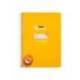 CUADERNO ESPIRAL LIDERPAPEL DI N A5 PAUTAGUIA TAPA DURA 80H 90 GR CUADRO PAUTADO 4MM COLOR AMARILLO