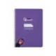 CUADERNO ESPIRAL LIDERPAPEL DI N A5 PAUTAGUIA TAPA DURA 80H 90 GR CUADRO PAUTADO 3MM COLOR LILA