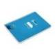 CUADERNO ESPIRAL LIDERPAPEL DI N A5 PAUTAGUIA TAPA DURA 80H 90 GR CUADRO PAUTADO 3MM COLOR AZUL