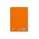 CUADERNO ESPIRAL LIDERPAPEL DI N A5 PAUTAGUIA TAPA BLANDA 40H 75 GR CUADRO PAUTADO 4MM COLOR NARANJA