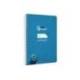 CUADERNO ESPIRAL LIDERPAPEL DI N A5 PAUTAGUIA TAPA BLANDA 40H 75 GR CUADRO PAUTADO 4MM COLOR AZUL