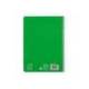CUADERNO ESPIRAL LIDERPAPEL DI N A5 PAUTAGUIA TAPA BLANDA 40H 75 GR CUADRO PAUTADO 2,5MM COLOR VERDE
