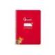 CUADERNO ESPIRAL LIDERPAPEL DI N A5 PAUTAGUIA TAPA BLANDA 40H 75 GR CUADRO PAUTADO 2,5MM COLOR ROJO