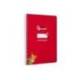 CUADERNO ESPIRAL LIDERPAPEL DI N A5 PAUTAGUIA TAPA BLANDA 40H 75 GR CUADRO PAUTADO 2,5MM COLOR ROJO