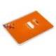 CUADERNO ESPIRAL LIDERPAPEL DI N A5 PAUTAGUIA TAPA BLANDA 40H 75 GR CUADRO PAUTADO 2,5MM COLOR NARANJA