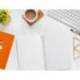CUADERNO ESPIRAL LIDERPAPEL DI N A5 PAUTAGUIA TAPA BLANDA 40H 75 GR CUADRO PAUTADO 2,5MM COLOR NARANJA