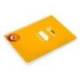 CUADERNO ESPIRAL LIDERPAPEL DI N A5 PAUTAGUIA TAPA BLANDA 40H 75 GR CUADRO PAUTADO 2,5MM COLOR AMARILLO