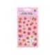 PEGATINAS IMAGINOVO FLORES ROSAS DE PAPEL 190X104 MM EN BLISTER