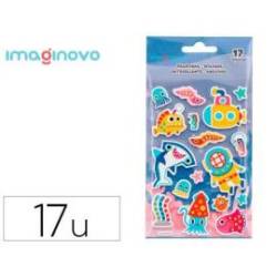 PEGATINAS IMAGINOVO LUMINOSAS SUBMARINO LUMINOSAS 190X105 MM EN BLISTER