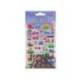 PEGATINAS IMAGINOVO KIDS COCHES CON RELIEVE 190X105 MM EN BLISTER