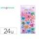 PEGATINAS IMAGINOVO MARIPOSAS MAGIC DREAMS CON RELIEVE 190X105 MM EN BLISTER