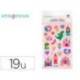 PEGATINAS IMAGINOVO PRINCESAS MAGIC DREAMS PVC 190X105 MM EN BLISTER