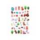 PEGATINAS IMAGINOVO CUTE ANIMALES GRANJA CON RELIEVE 190X105 MM EN BLISTER
