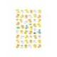 PEGATINAS IMAGINOVO CUTE ANIMALES PATOS CON RELIEVE 190X105 MM EN BLISTER