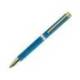 BOLIGRAFO BELIUS WILD WEST ALUMINIO COLOR AZUL MARINO DORADO TINTA COLOR AZUL CAJA DE DISEÑO