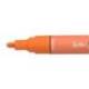 ROTULADOR LIDERPAPEL ACRYLIC BASE AGUA TODO TIPO DE SUPERFICIE PUNTA REDONDA 3 MM NARANJA