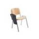 PALA ESCRITURA ROCADA DERECHA PARA SILLA CONFIDENTE PLEGABLE PVC 34X20 CM COLOR NEGRO