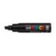 ROTULADOR UNI POSCA PC-8K MARCADOR DE PINTURA PUNTA BISELADA 8 MM NEGRO