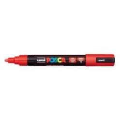 ROTULADOR UNI POSCA PC-5M MARCADOR DE PINTURA PUNTA CONICA 1,8-2,5 MM ROJO