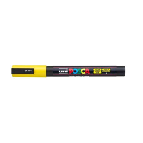 ROTULADOR UNI POSCA PC-3M AMARILLO