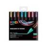 ROTULADOR UNI POSCA PC-5M/8C ESTUCHE DE 8 UNIDADES COLORES METALICOS SURTIDOS