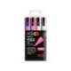 ROTULADOR UNI POSCA PC-5M/4C ESTUCHE DE 4 UNIDADES COLORES DULCES SURTIDOS