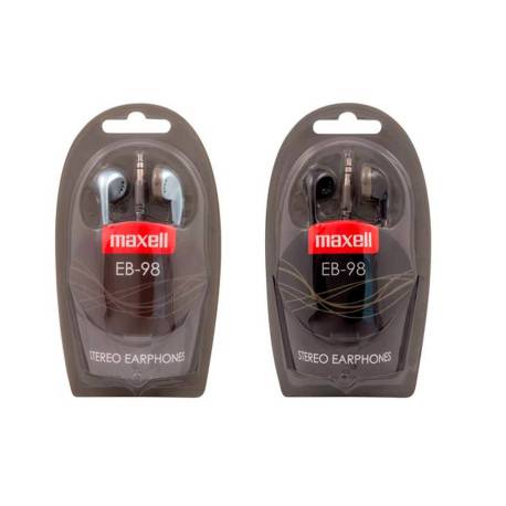 Auriculares Maxell CB plata