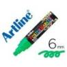 Rotulador Artline Poster Marker EPP-6 Punta Redonda Trazo 6mm Color Verde