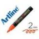 Rotulador Artline Poster Marker EPP-4 Punta Redonda Trazo 2mm Color Naranja Flúor